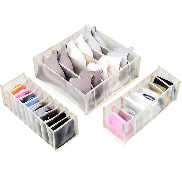 Sock, Underwear and Bra Drawer Organizer - Premium Drawer Organiser - Shop now at San Rocco Italia