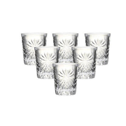 Set of 6 Heavy Bottom Shot Glasses - 55 ml - Premium drinkware - Just €29.95! Shop now at San Rocco Italia
