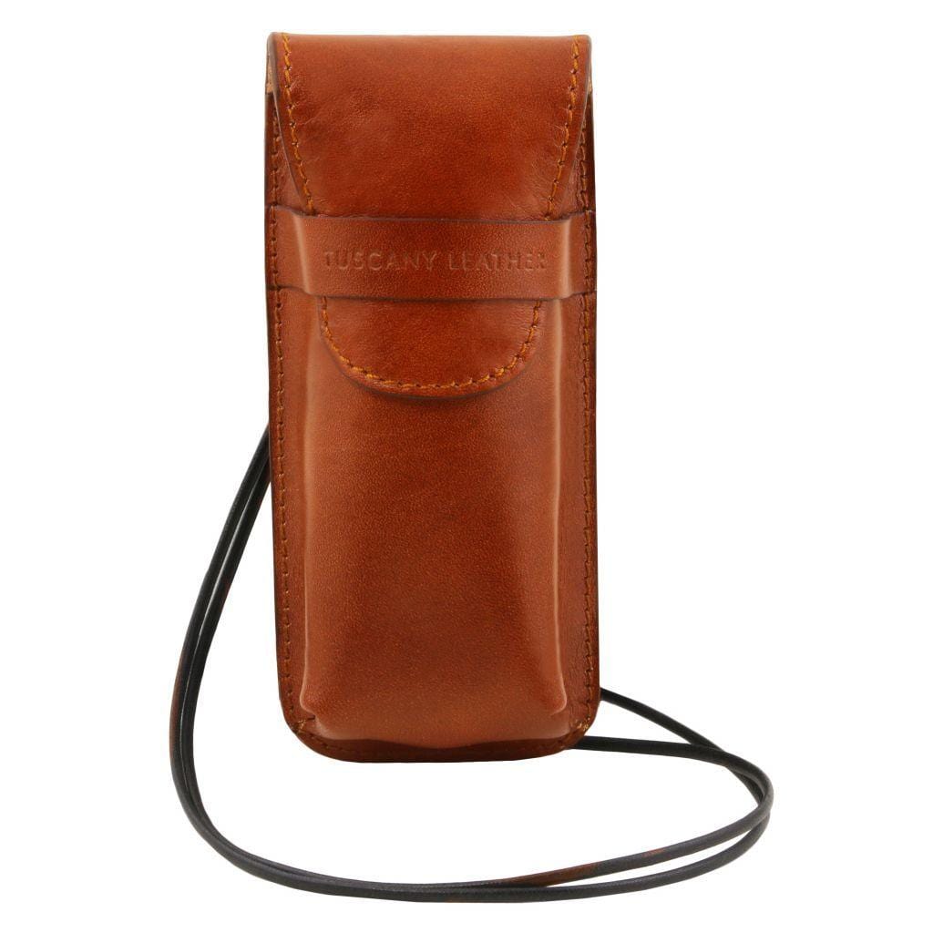 Exclusive leather eyeglasses/Smartphone/Watch holder | TL141282 - Premium Free time leather accessories - Shop now at San Rocco Italia