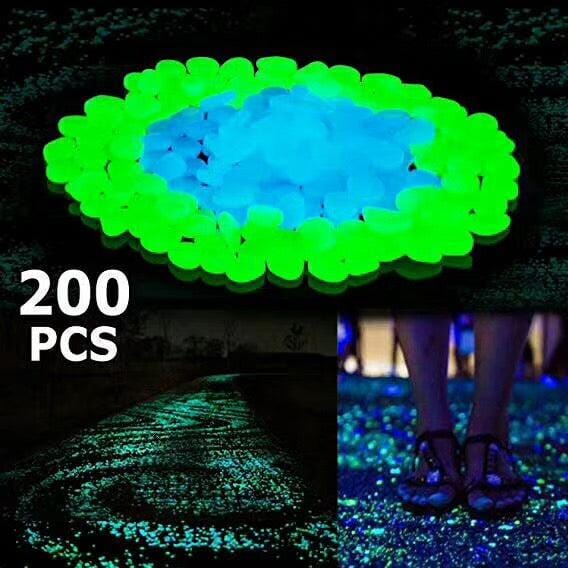 Glow in the Dark Pebbles - Premium Garden - Just €15.95! Shop now at San Rocco Italia
