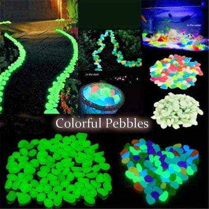 Glow in the Dark Pebbles - Premium Garden - Just €15.95! Shop now at San Rocco Italia