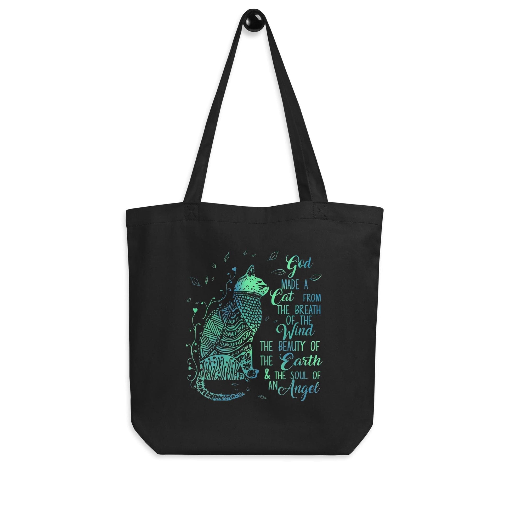 God Made Cats Eco Tote Bag - Made from 100% Organic Cotton - Premium Handbags - Just €39.95! Shop now at San Rocco Italia