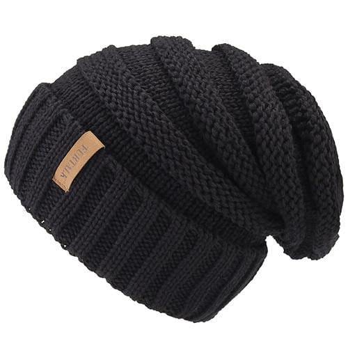 Winter Knitted Slouchy Beanie Hat - Premium Hat - Shop now at San Rocco Italia