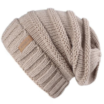 Winter Knitted Slouchy Beanie Hat - Premium Hat - Shop now at San Rocco Italia