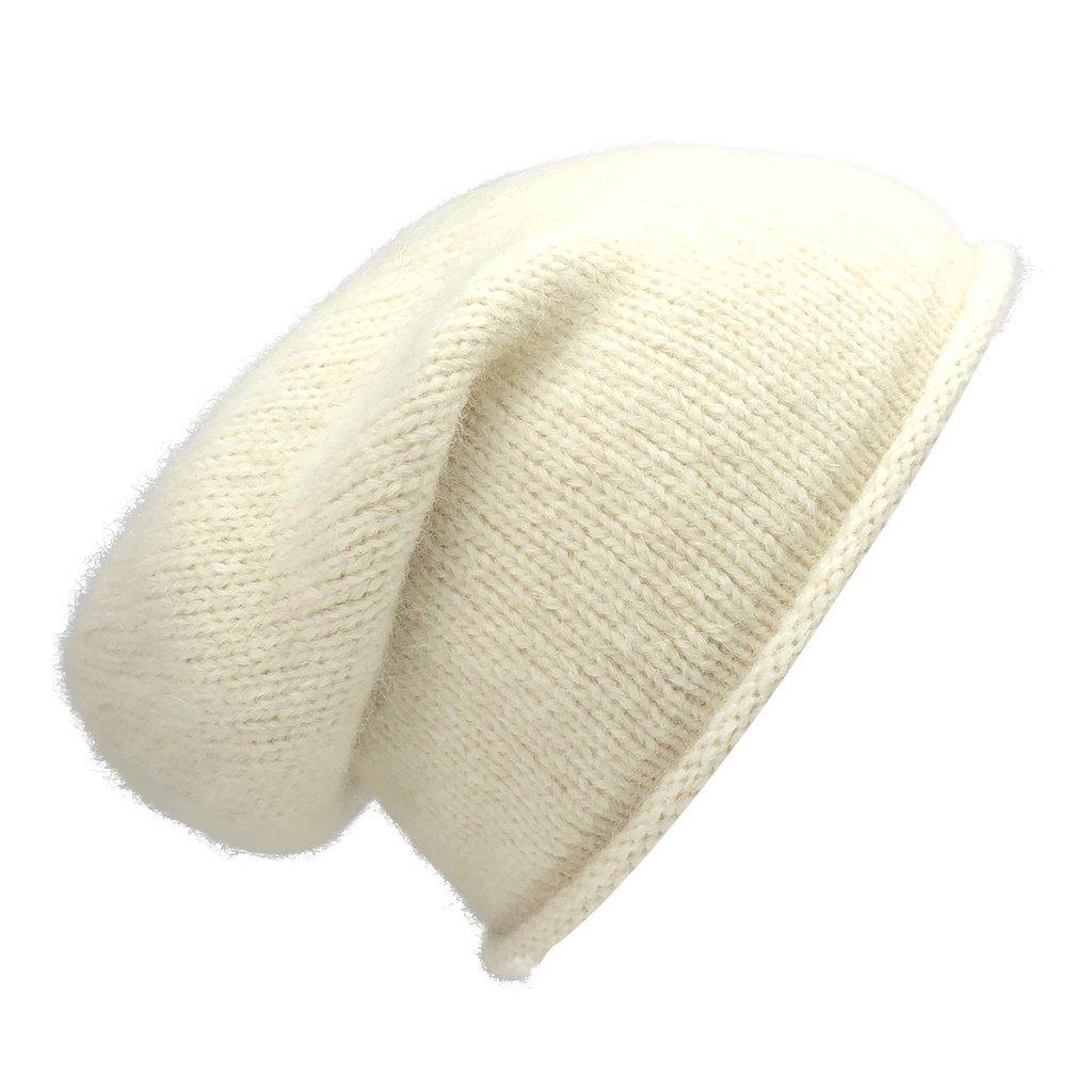 Snow Essential Knit Alpaca Beanie - Premium Hats - Shop now at San Rocco Italia