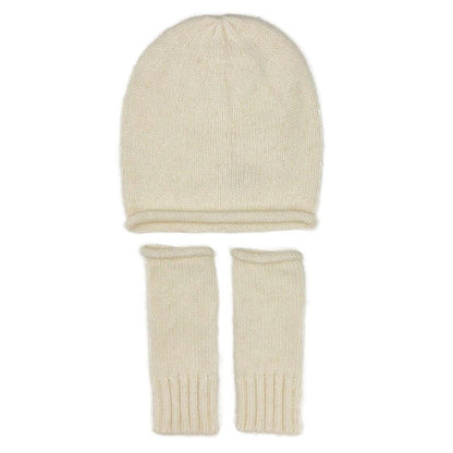 Snow Essential Knit Alpaca Beanie - Premium Hats - Shop now at San Rocco Italia