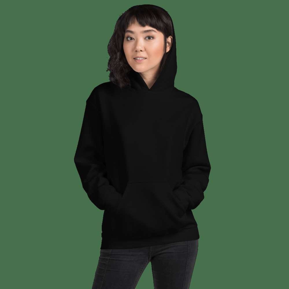 Black best sale hoodie women