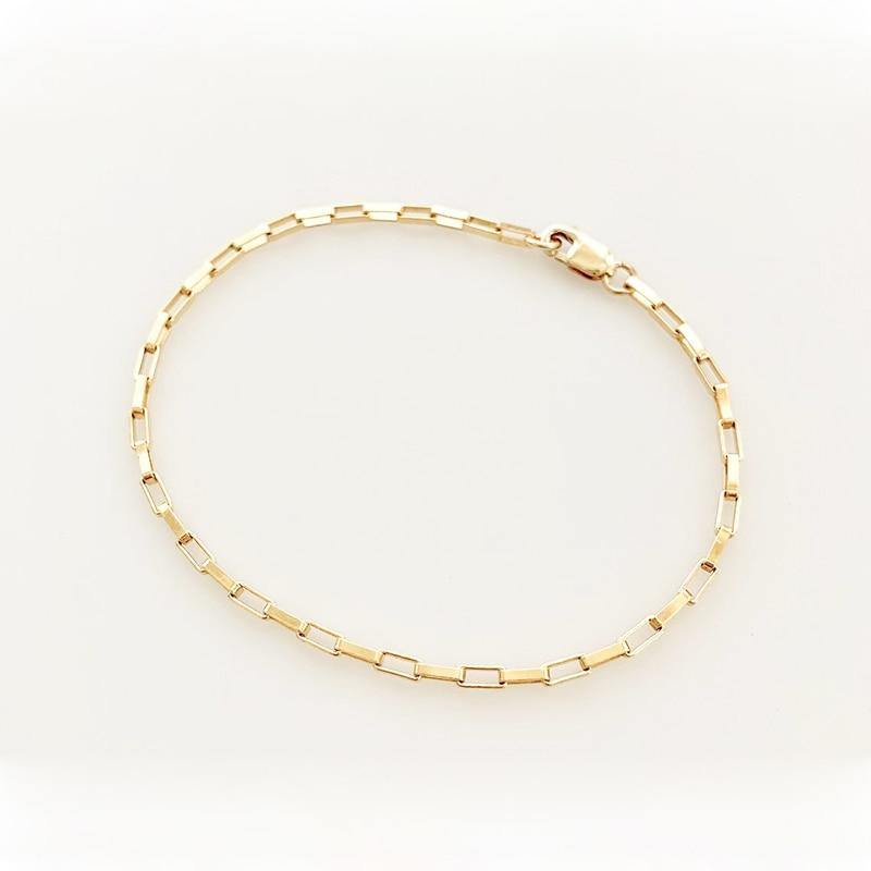 14K Gold Filled Chain Bracelet / Anklet - Handmade - Premium Jewelry & Accessories - Bracelets - Shop now at San Rocco Italia