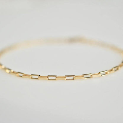 14K Gold Filled Chain Bracelet / Anklet - Handmade - Premium Jewelry & Accessories - Bracelets - Shop now at San Rocco Italia