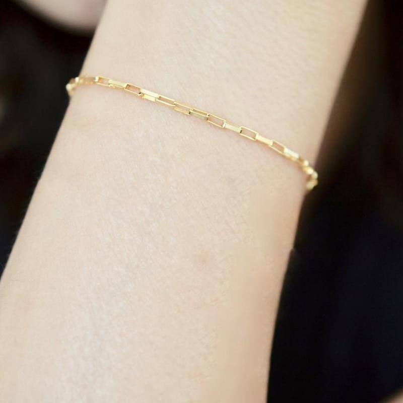 14K Gold Filled Chain Bracelet - Handmade - Premium Jewelry & Accessories - Bracelets - Just €36.95! Shop now at San Rocco Italia