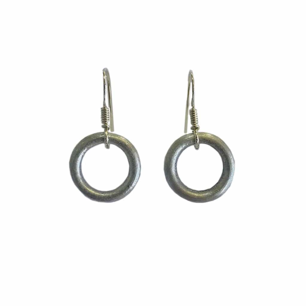 Recycled Bomb Circle Earrings - Premium Jewelry & Accessories - Earrings - Just €69.95! Shop now at San Rocco Italia
