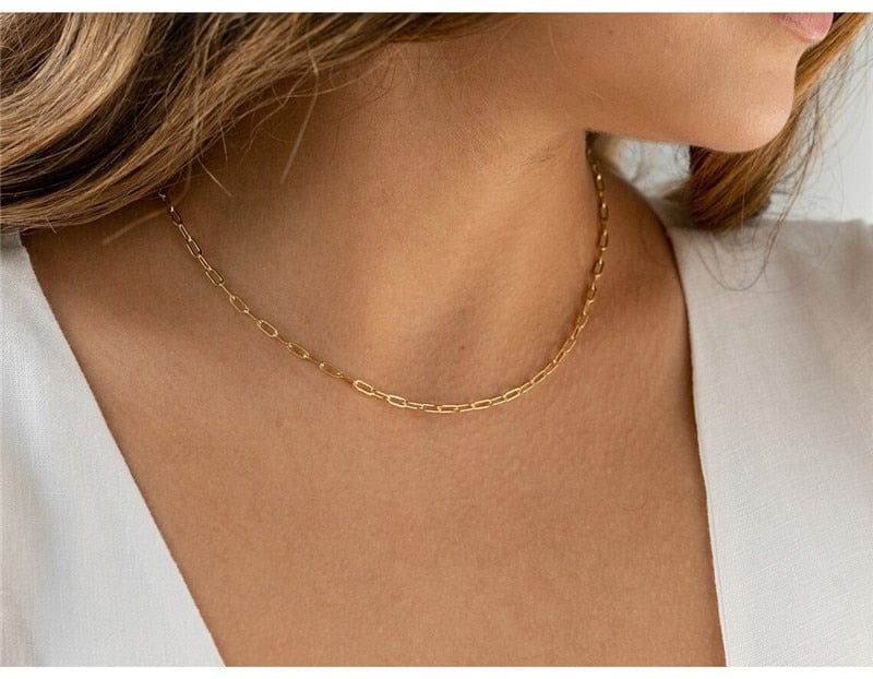 14K Gold Filled Chain Necklace - Premium Jewelry & Accessories - Necklaces - Shop now at San Rocco Italia