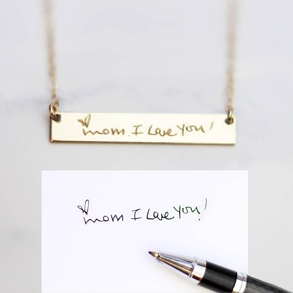 Handwriting Necklace | Gold-Filled - Jewelry & Accessories - Necklaces -  sanroccoitalia.it