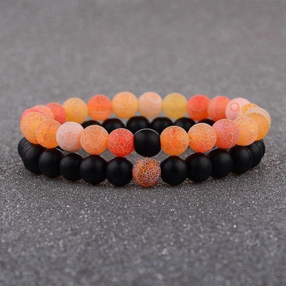 Couples' Bead Bracelets - 2 piece set - Premium Jewelry - Just €11.95! Shop now at San Rocco Italia