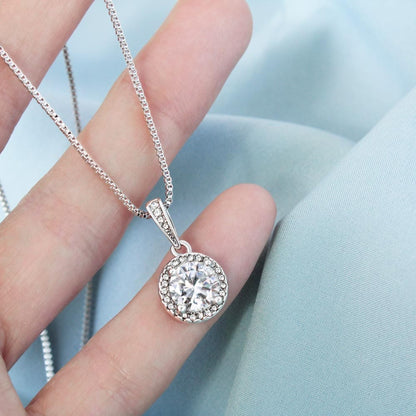 Eternal Hope Necklace - 14k white gold finish - Premium Jewelry - Shop now at San Rocco Italia