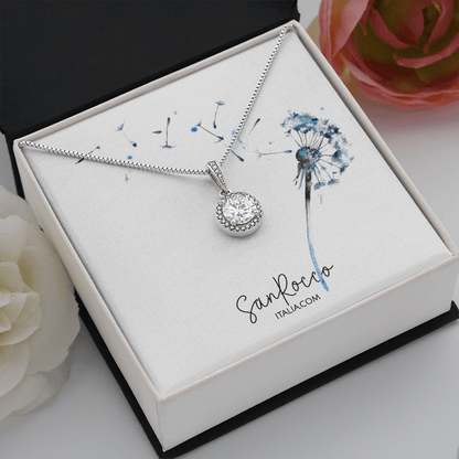 Eternal Hope Necklace - 14k white gold finish - Premium Jewelry - Shop now at San Rocco Italia