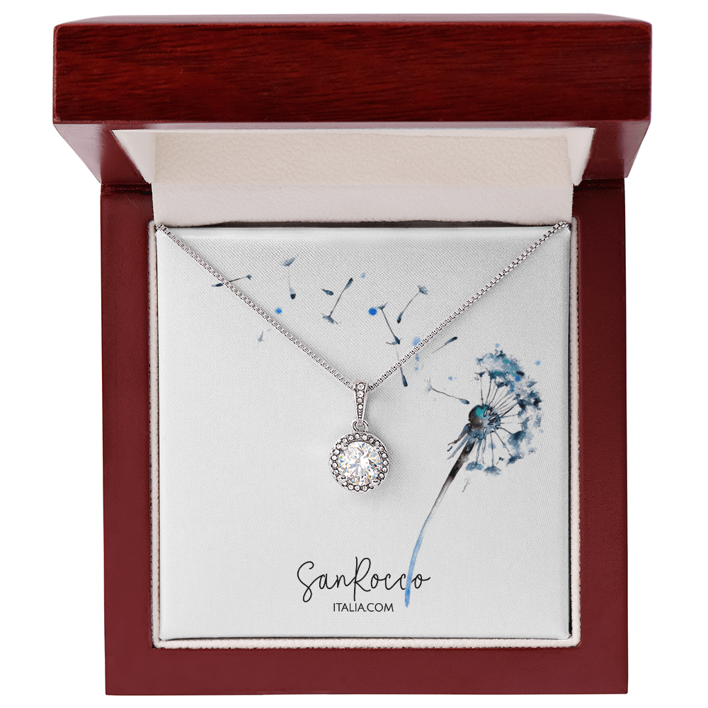 Eternal Hope Necklace - 14k white gold finish - Premium Jewelry - Shop now at San Rocco Italia