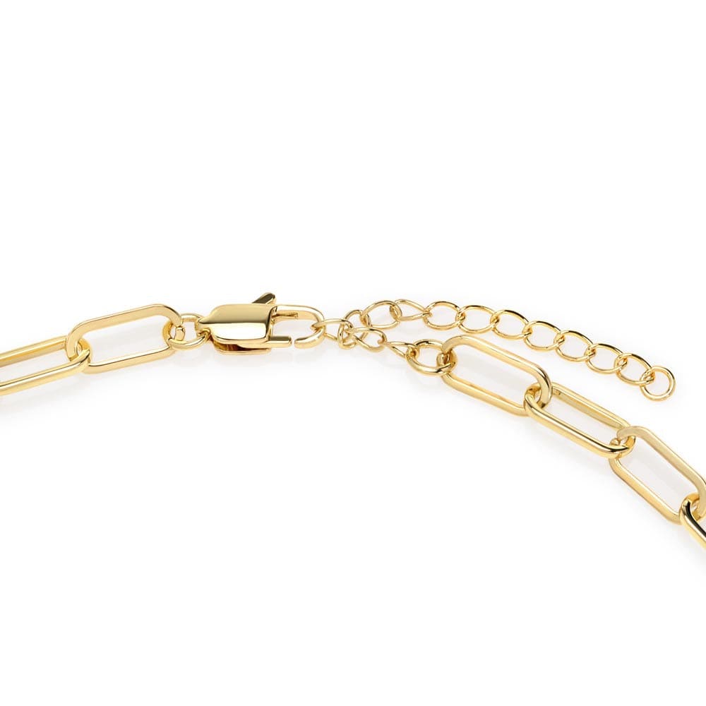 Forever Linked Necklace | 14K White Gold or 14K Yellow Gold Finish - Premium Jewelry - Shop now at San Rocco Italia