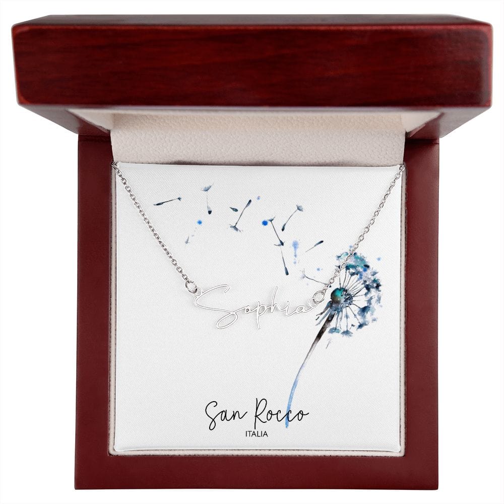 Signature Name Necklace - Premium Jewelry - Shop now at San Rocco Italia
