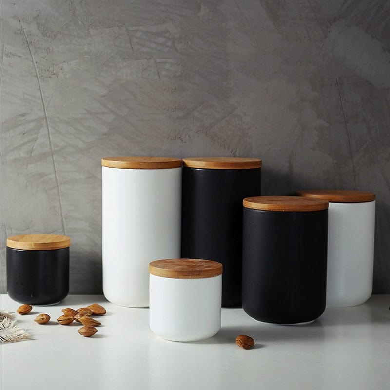 Nordic Style Ceramic Kitchen Storage Jars - Premium Kitchen - Just €24.95! Shop now at San Rocco Italia