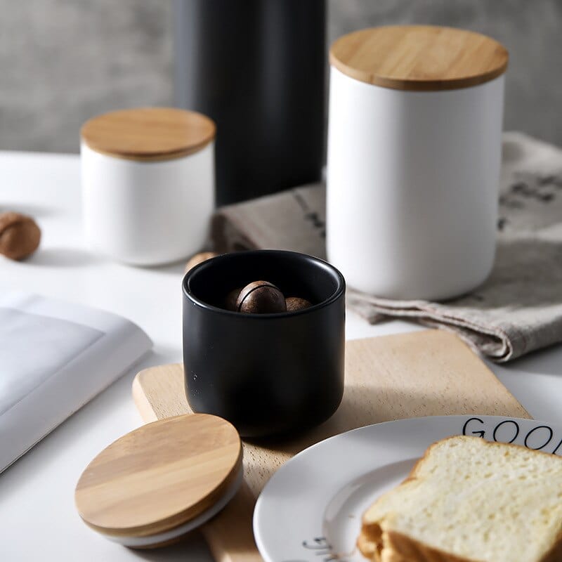 Nordic Style Ceramic Kitchen Storage Jars - Premium Kitchen - Just €24.95! Shop now at San Rocco Italia