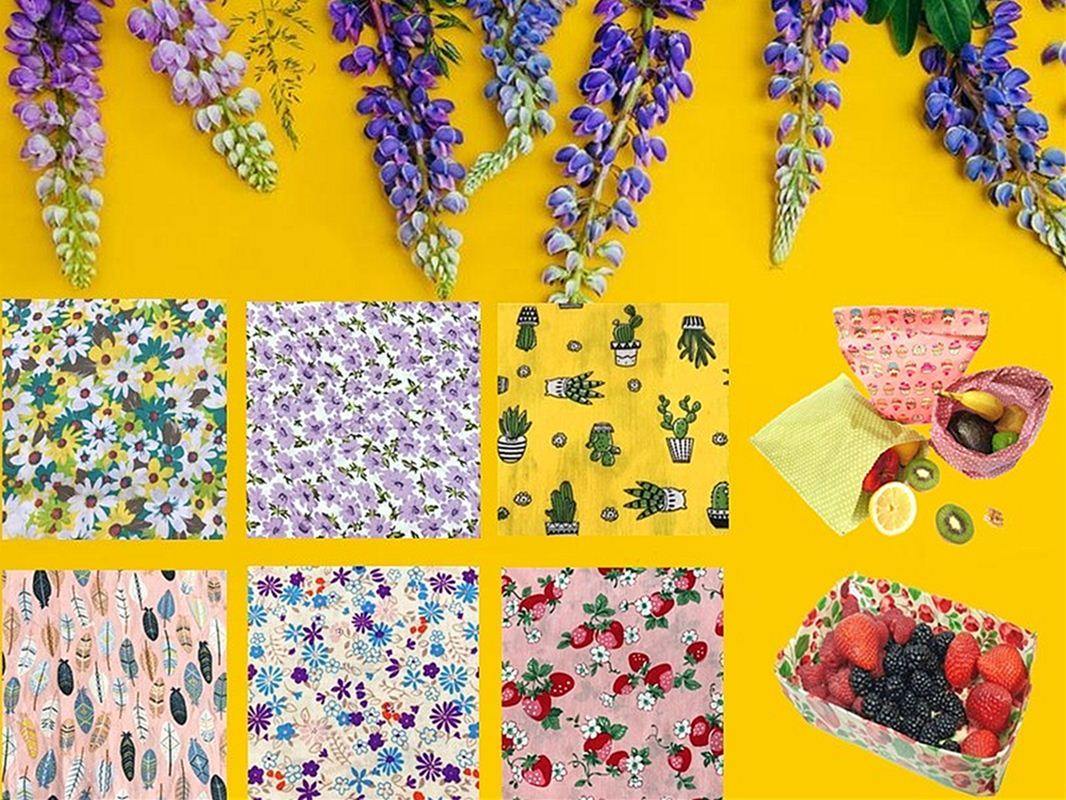 Sustainable, Reusable Beeswax Food Wraps - Cling Film Alternative - Pack of 3 - Premium Kitchen - Just €13.95! Shop now at San Rocco Italia
