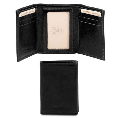 Exclusive 3 fold leather wallet | TL140801 - Premium Leather accessories for women - Just €53.68! Shop now at San Rocco Italia