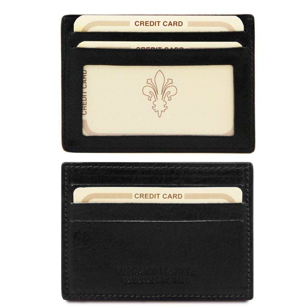 Exclusive leather credit/business card holder | TL140805 - Premium Leather accessories for women - Just €23.18! Shop now at San Rocco Italia