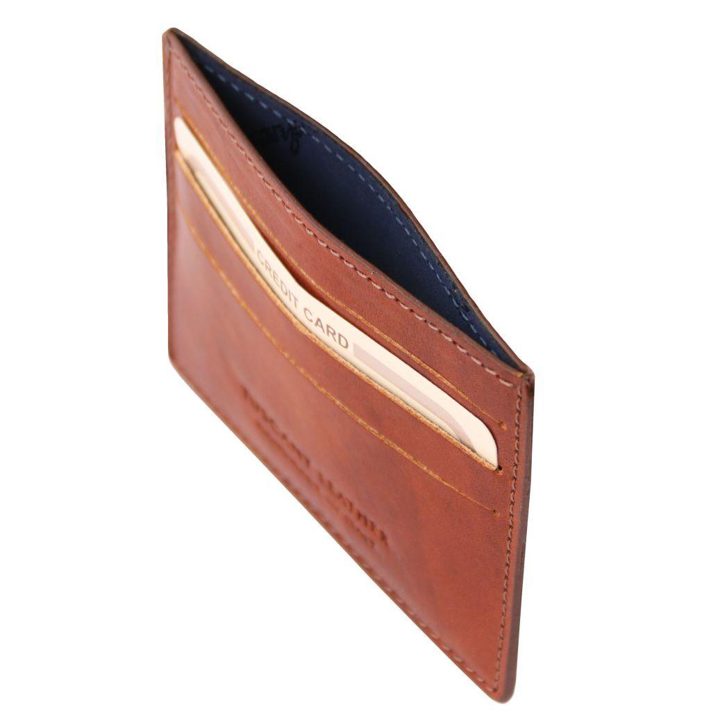 Exclusive leather credit/business card | TL141011 - Premium Leather accessories for women - Just €23.18! Shop now at San Rocco Italia