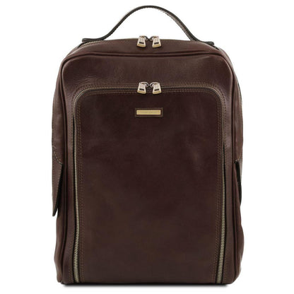 Bangkok - Leather laptop backpack | TL141793 - Premium Leather Backpacks - Shop now at San Rocco Italia