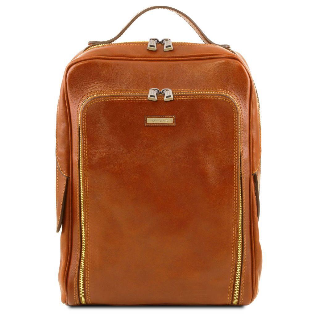 Bangkok - Leather laptop backpack | TL141793 - Premium Leather Backpacks - Shop now at San Rocco Italia