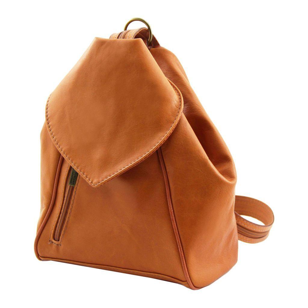 Delhi - Leather backpack | TL140962 - Premium Leather Backpacks - Shop now at San Rocco Italia