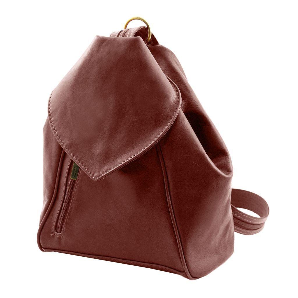 Delhi - Leather backpack | TL140962 - Premium Leather Backpacks - Shop now at San Rocco Italia