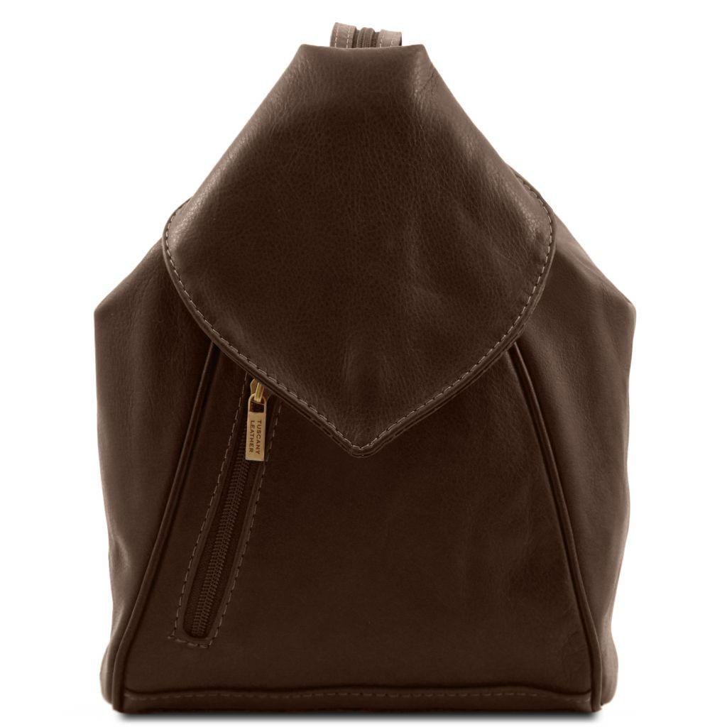 Delhi - Leather backpack | TL140962 - Premium Leather Backpacks - Shop now at San Rocco Italia