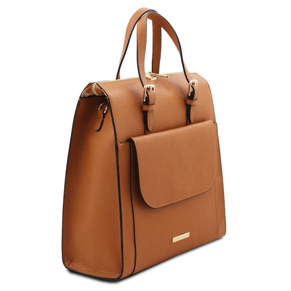 TL Bag - Leather Backpack For Women - convertible 2 in 1 backpack shoulder bag | TL142211 - Premium Leather backpacks for women - Just €134.11! Shop now at San Rocco Italia