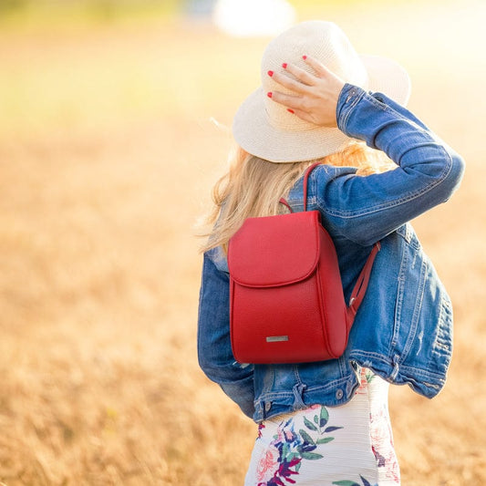 Leather backpacks for women TL Bag - Soft Italian leather backpack | TL141905 San Rocco Italia
