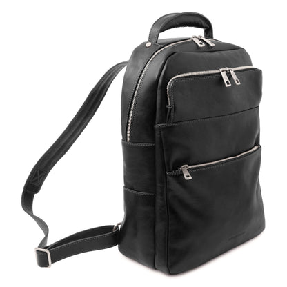Melbourne - Leather laptop backpack | TL142205 - Premium Leather Backpacks - Shop now at San Rocco Italia
