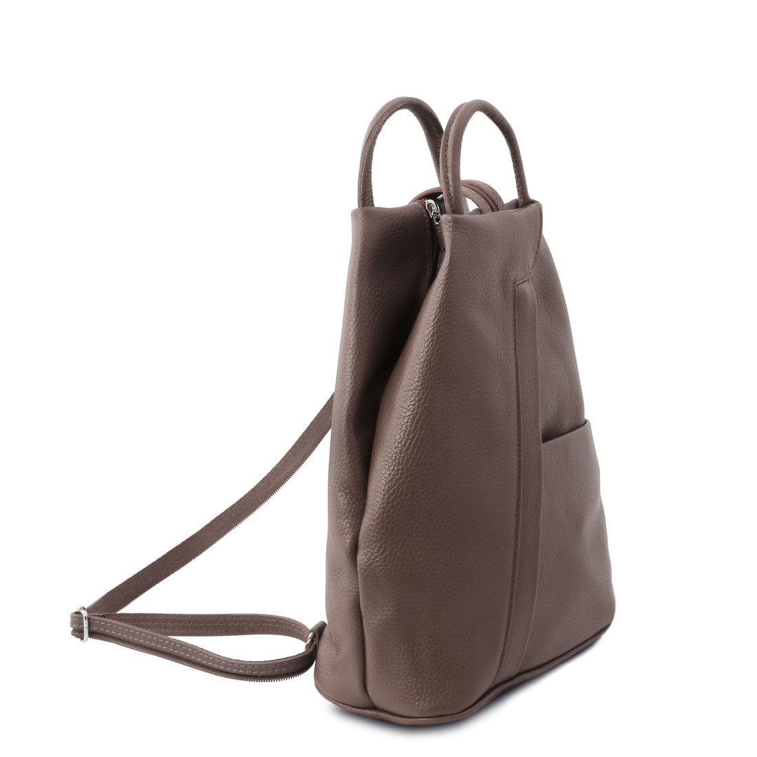 Shanghai - Italian leather backpack | TL141881 - Premium Leather Backpacks - Just €97.60! Shop now at San Rocco Italia