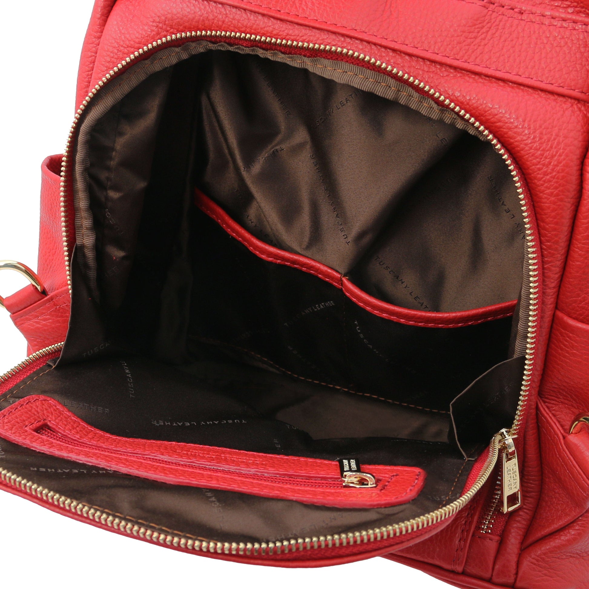 TL Soft Leather Convertible Backpack Shoulder Bag