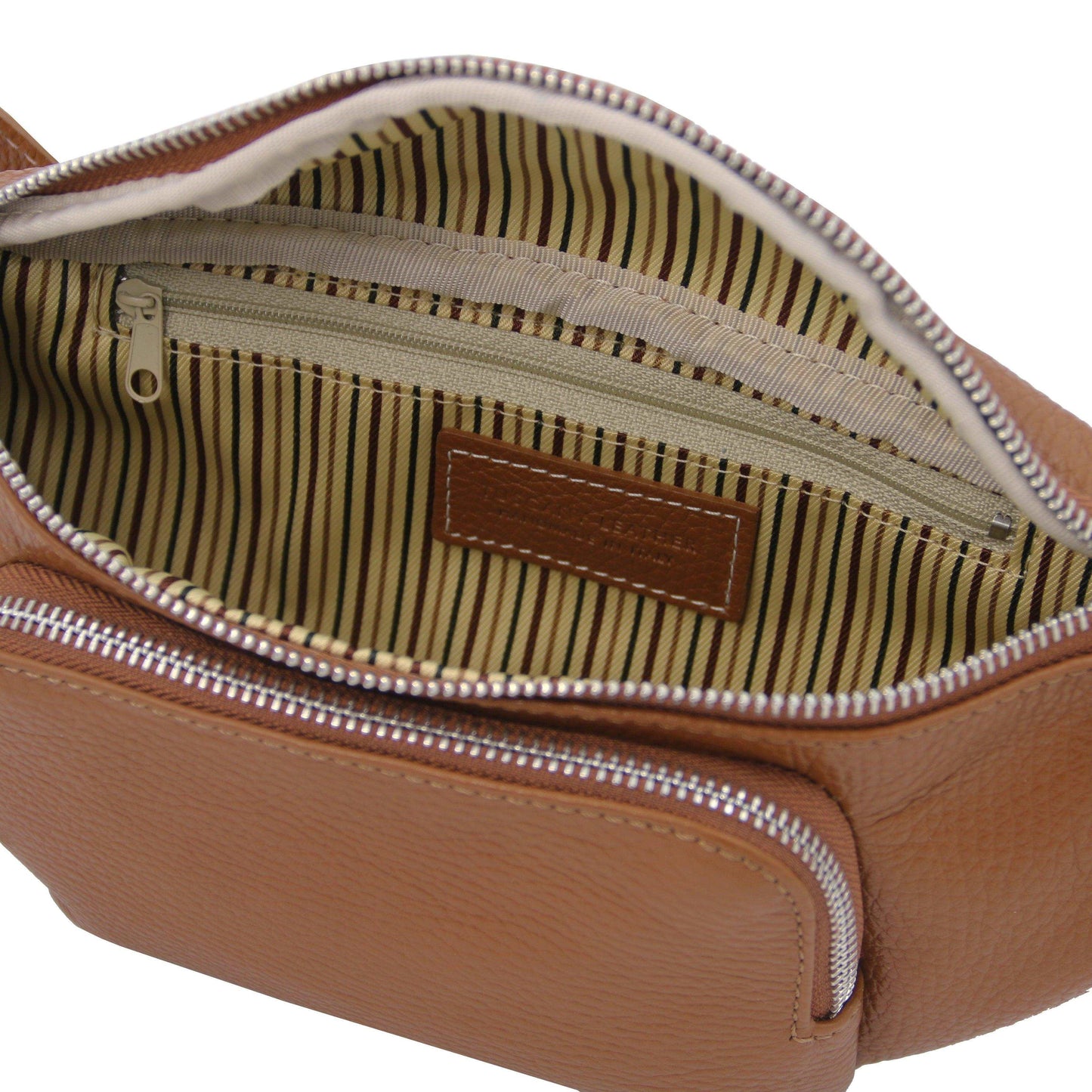 Anthony - Soft leather fanny pack | TL142155 - Premium Leather bags for men - Just €73.20! Shop now at San Rocco Italia