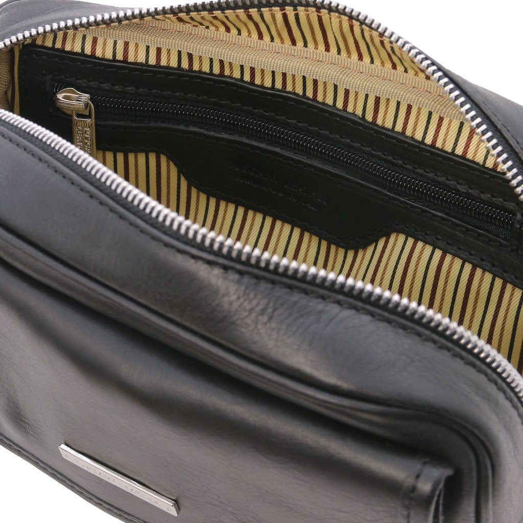 Ivan - Leather handy wrist bag for men | TL140849 - Premium Leather bags for men - Shop now at San Rocco Italia