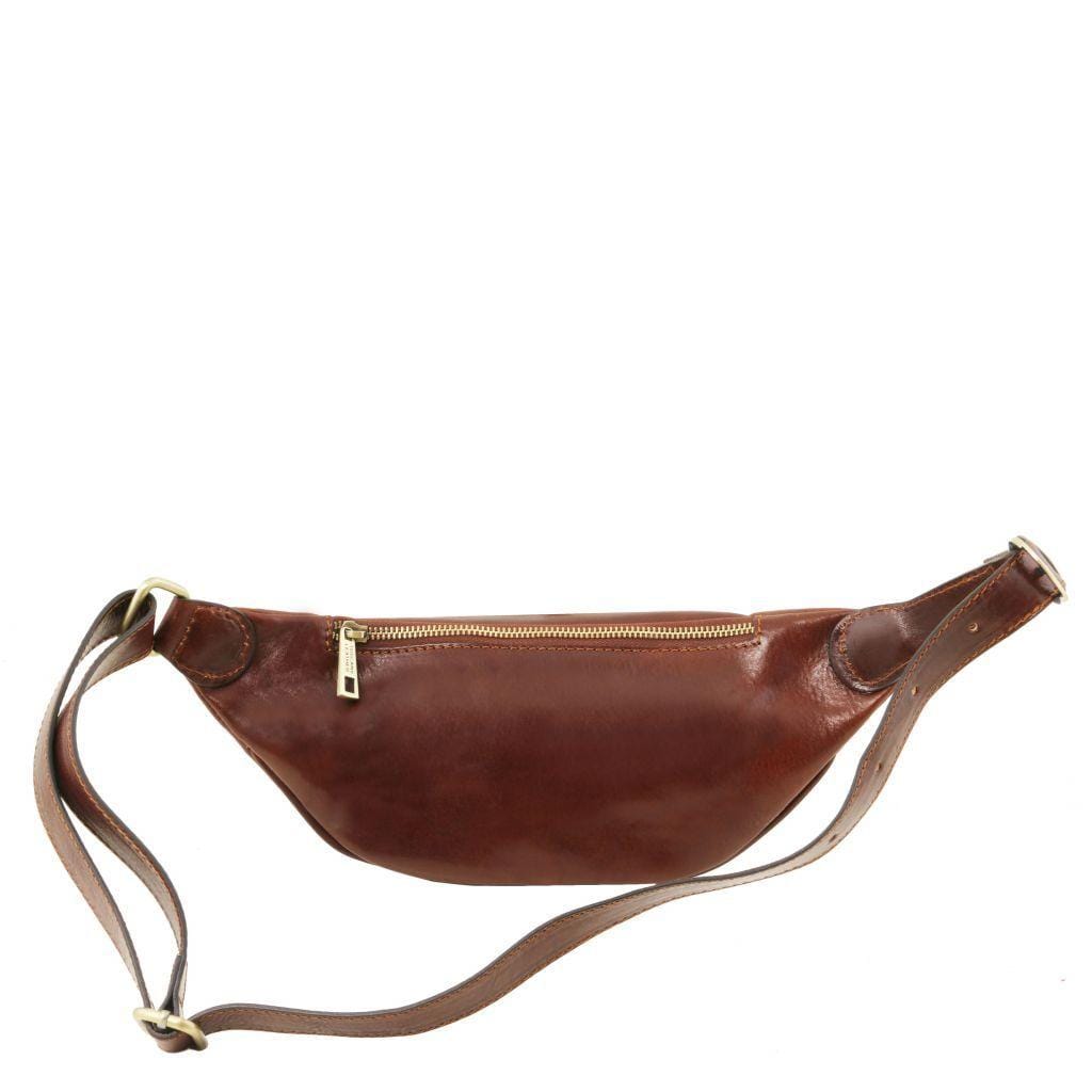 Leather fanny pack | TL141797 - Premium Leather bags for men - Shop now at San Rocco Italia