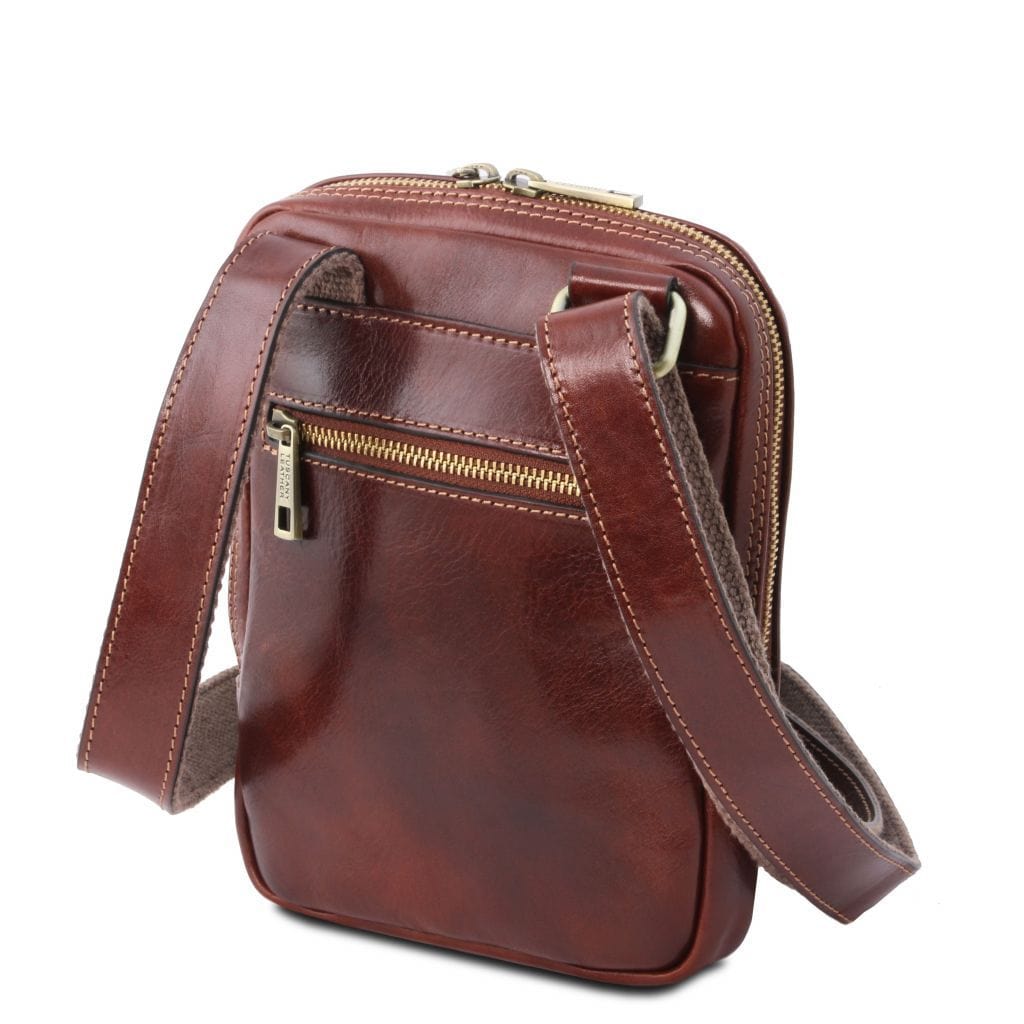 Mark - Leather Crossbody Bag | TL141914 - Premium Leather bags for men - Just €128.10! Shop now at San Rocco Italia