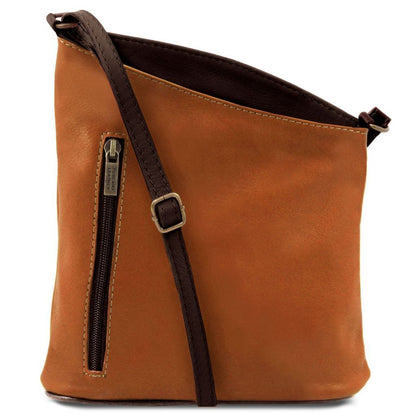 TL Bag - Mini soft leather unisex cross bag | TL141111 - Premium Leather bags for men - Shop now at San Rocco Italia