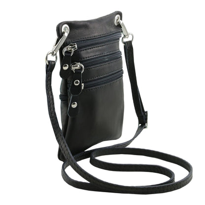 TL Bag - Soft leather mini cross bag | TL141368 - Premium Leather bags for men - Shop now at San Rocco Italia