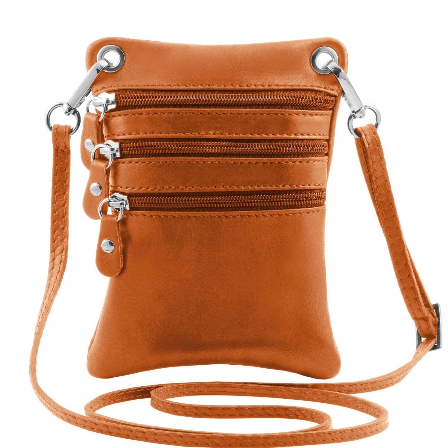 TL Bag - Soft leather mini cross bag | TL141368 - Premium Leather bags for men - Shop now at San Rocco Italia