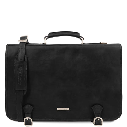 Ancona - Leather messenger bag | TL142073 - Premium Leather briefcases - Just €463.60! Shop now at San Rocco Italia
