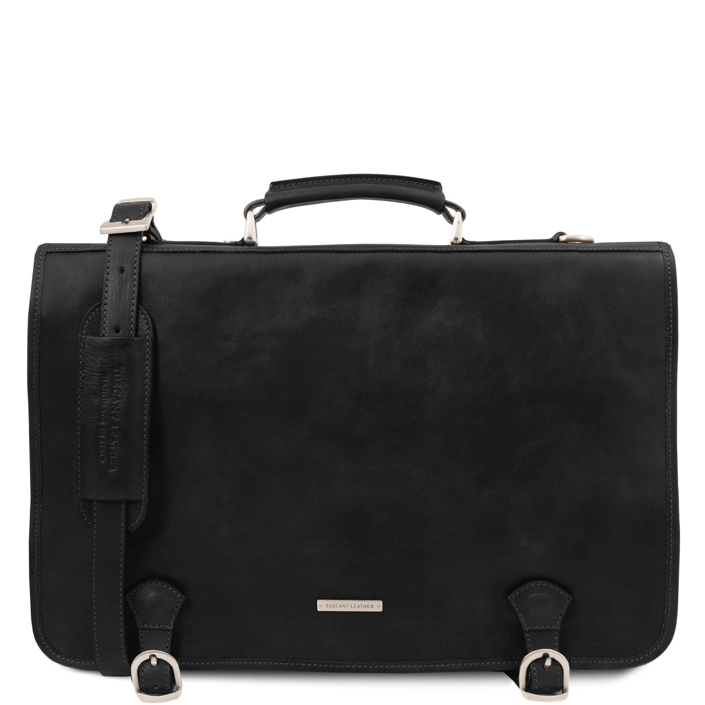 Ancona - Leather messenger bag | TL142073 - Premium Leather briefcases - Shop now at San Rocco Italia