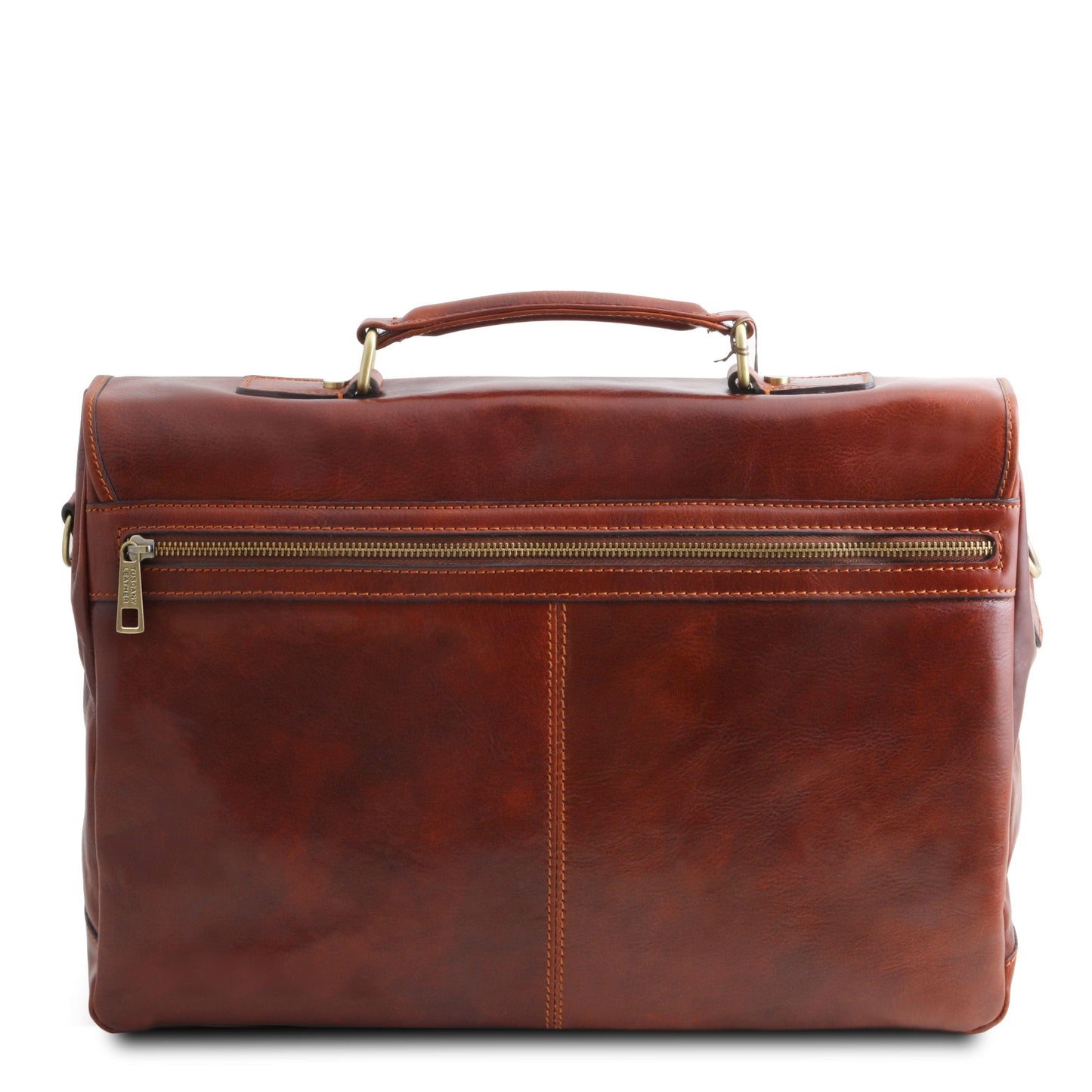 Mantova - Leather multi compartment TL SMART briefcase with flap | TL142068 messenger bag - Premium Leather briefcases - Just €402.60! Shop now at San Rocco Italia