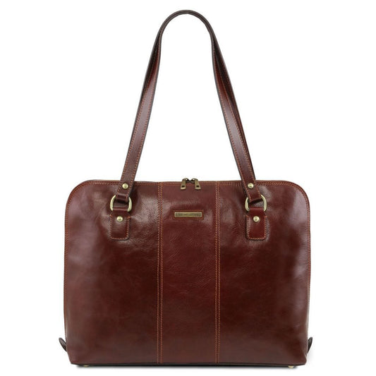 Ravenna - Exclusive lady business bag | TL141795 - Premium Leather briefcases - Shop now at San Rocco Italia